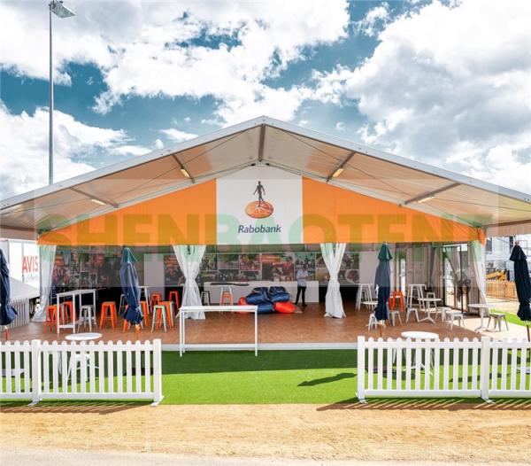 Custom PVC Marquee Party Tent Event Facility Catering Rental Service Stable