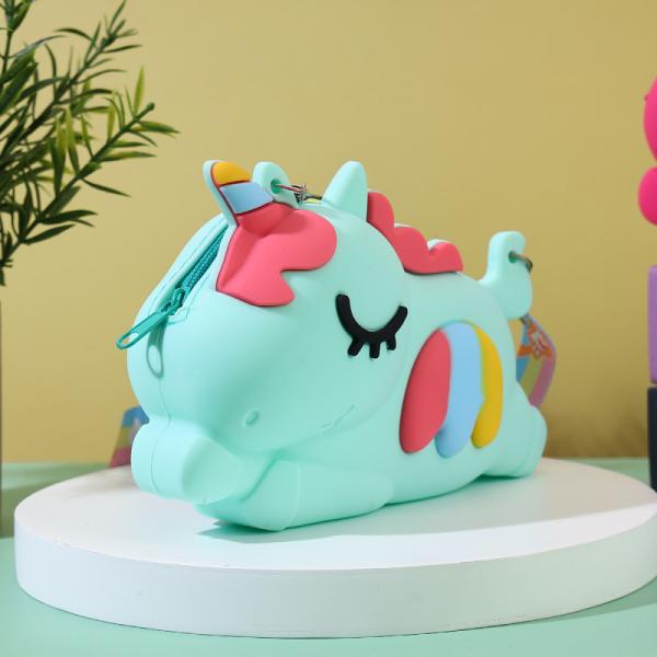 День рождения подарочная сумка игрушка студенты дети подарить Каваи кроссбоди сумка милый плечевой сумка мультфильм животный силиконовый макияж сумка