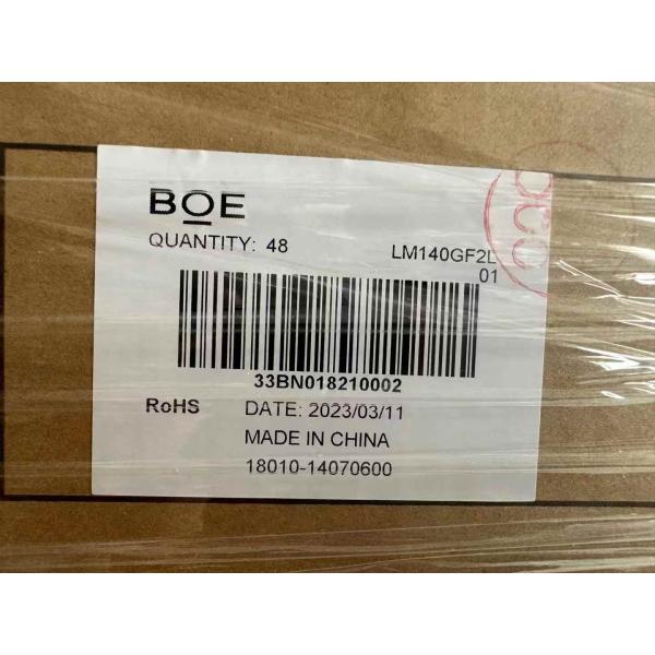BOE LM140GF2L01 14 Inch 2560*1600 Pixels PC LCD Module with 400 cd/m² Brightness and 40PIN Interface
