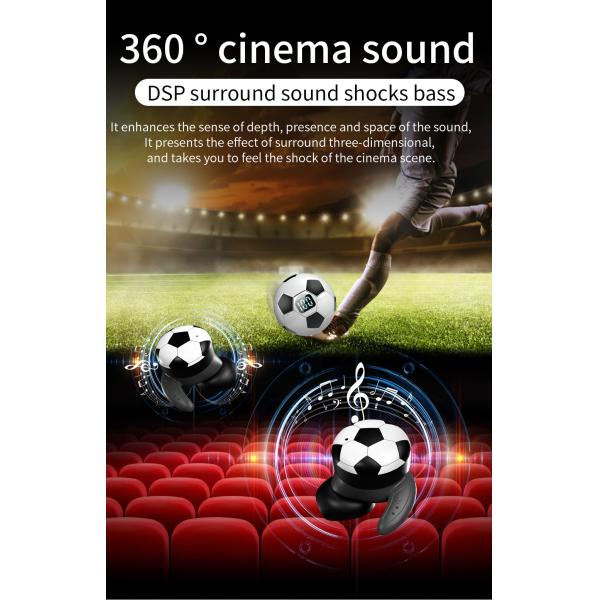 положение боевой готовности наушника 150hours водоустойчивого спорта 50mAh IPX7 беспроводное