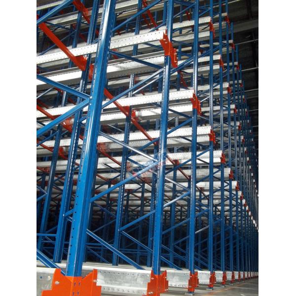 Pallet Radio Shuttle Racking Automated Shelving Systems With Two Motors