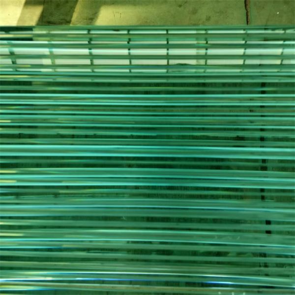 Impact Resistant Flat Polished Edge Glass 1.8mm - 19mm Thickness Curtain Wall Glass