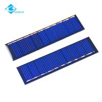 painel solar esparadrapo ZW-8120 Mini Solar Panel Mini Epoxy Solar Panel 5V ROHS da cola Epoxy feita sob encomenda de 0.2W