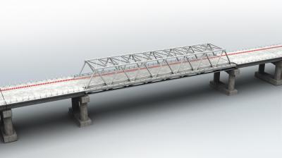 Permanent Steel Truss Bridge