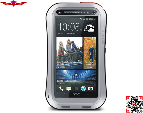Hot Selling Aluminum Dirtproof/Shockproof/Waterproof Case For HTC One Max Gift Box Yes