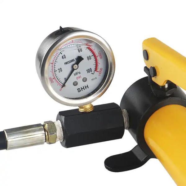 400cC capacidad de aceite de acero inoxidable CP-180 bomba hidráulica manual para un funcionamiento sin problemas