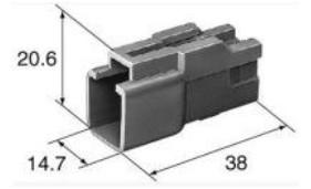 Genre des véhicules à moteur de contact de prise des connecteurs 6520-0349 de Sumitomo de l'électronique