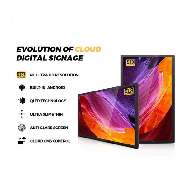 43inch Indoor digital Interactive Kiosk Display LCD Advertising Playing Android Wall Mounted