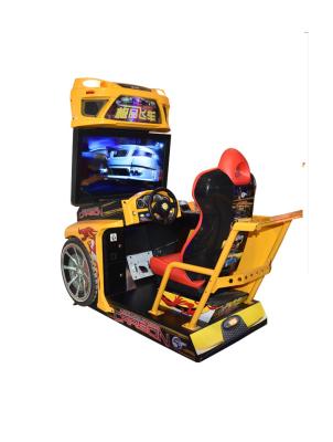 32 Inch 1 Seat Racing Game Simulator Machines OEM ODM Available For One Player