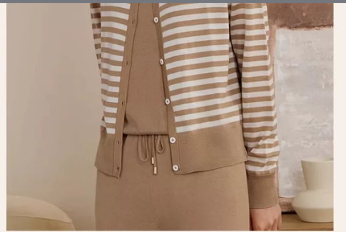 Relaxed Cardigan, Wool & Silk