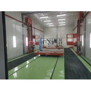 3-Axis Pneumatic Personnel Lift Platform Wall-Mounted for Painting Large Commercial Vehicles