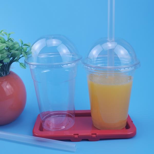 чашки чая пузыря Eco крышек купола PLA ЛЮБИМЦА 0.5L дружелюбные