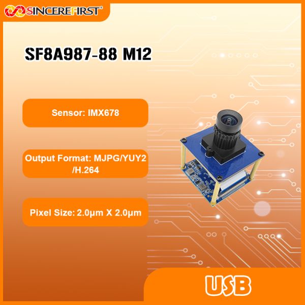 HDR 8.4MP Sony IMX678 Sensor USB Camera Module