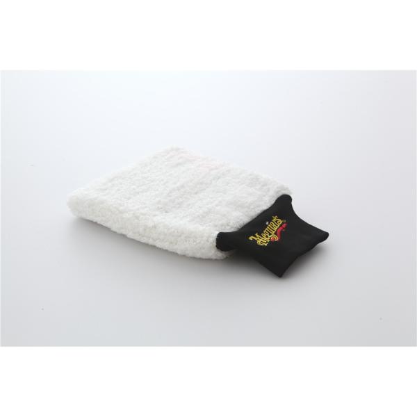 white color microfiber plush car cleaning detailing house cleaning wash mitts/gloves