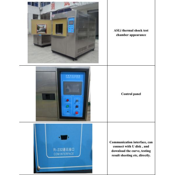 Battery Heating Shock Testing Thermal Shock Chamber with Viewing Window