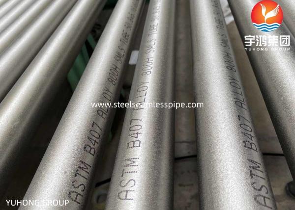 Tubo Incoloy da liga de níquel B407/B829 de ASTM 800 1,4876 800H & 800HT 1,4958 825 2,4858
