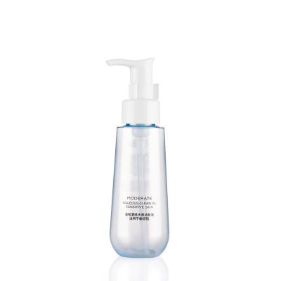 Garrafas cosméticas plásticas feitas sob encomenda com as garrafas plásticas da bomba de óleo 100ML