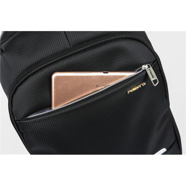 48*36*15 Cm Customized Nylon Backpack Outer Bigger Pocket Great For Ipad Or Magazine