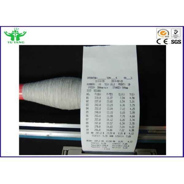 3000cN max Portable Single Yarn Tensile Strength Testing Machine Easy To Carry