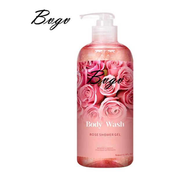 Rose Extract Anti Bacterial Shower gélifient le lavage visiblement sain de corps
