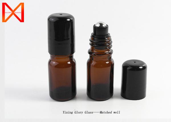 Smooth Surface Essential Oil Glass Bottle Easy Storage Luxury Feeling Leak Proof
