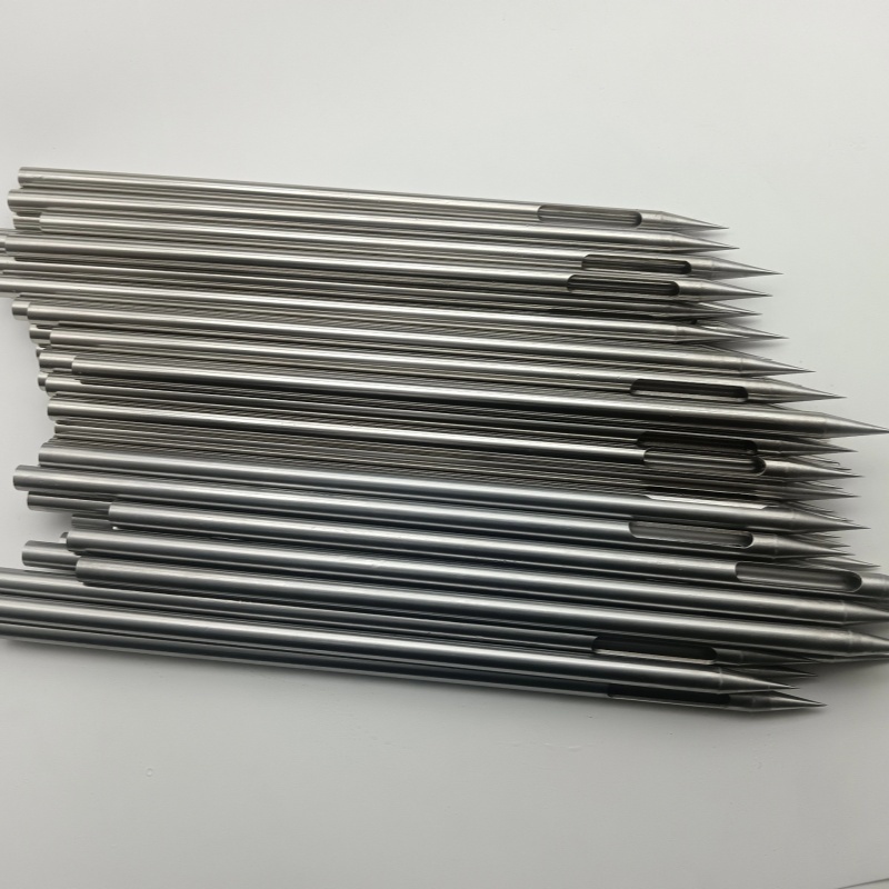 Stainless Steel Capillary Tip Polishing Electro Polishing Grooving