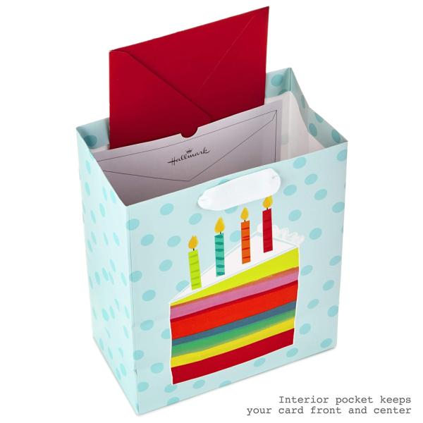 Logotipo personalizado CMYK 4 colores Impresión offset Bolsa de papel azul para niños