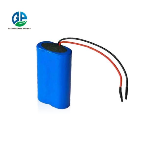 KC IEC62133 Rechargeable 18650 Battery Pack 7.4V 2000mah Lithium ion battery