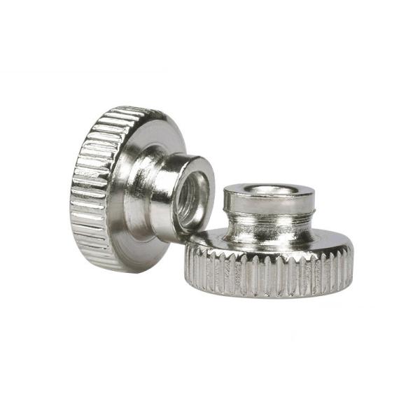 Steel Thread Aperture M3 Heatbed Adjustment Nut 5.8*10.64*7.33mm