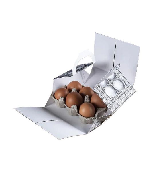 Dekun CMYK Reusable easter egg boxes Display Drop Box Chicken Duck Egg Cartons Recyclable