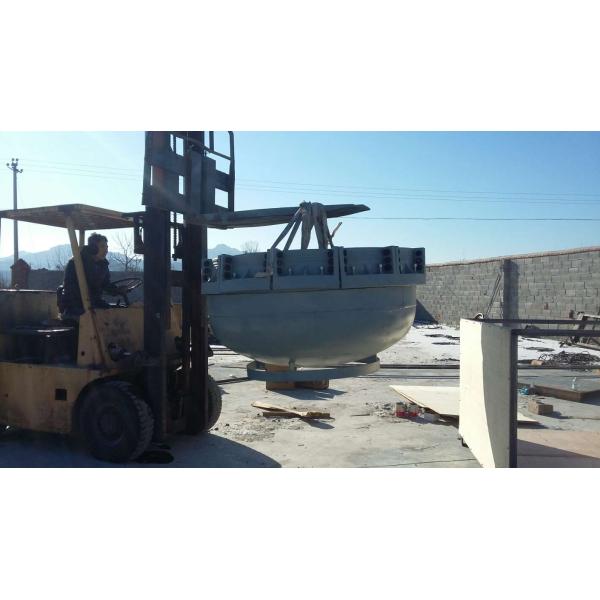 крышки конца трубы φ 1600мм пластиковые наполовину вокруг размера формы 1900*950мм бака внешнего