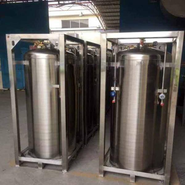 195L 2.3MPa LN2 Dewar Tank 495L Argon Dewar Bottle Nitrogen Storage