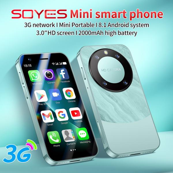 3.0'' 1+16GB IPS Screen 3G Mini Smartphone Polymer Battery Small Mobile Phone