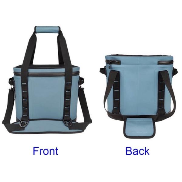 Светло-серая сумка-холодильник с изоляцией из ТПУ Cool Camping Outdoor 20L 40x27x32CM