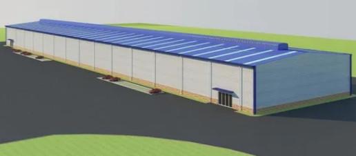 China Factory Customized Prefabricated House Steel Structure Prefabricated Metal Storage