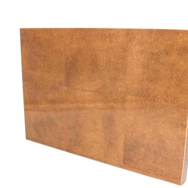 Placa UV do MDF do armário de cozinha 10mm da resistência de corrosão