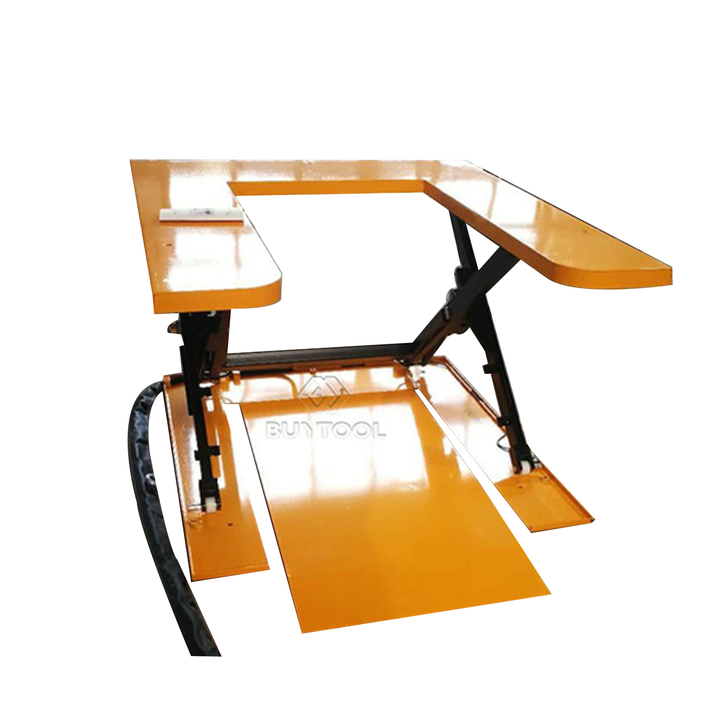 Подковообразный Scissor таблица подъема с платформой 150kg 350kg пандуса