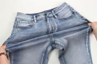 180cm largeur 10 oz prix bon marché produits prêts usine de tissu de denim pour les jeans de la dame