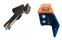 Pistola de limpeza de cabeça de laser portátil personalizada com largura de limpeza de 300 mm