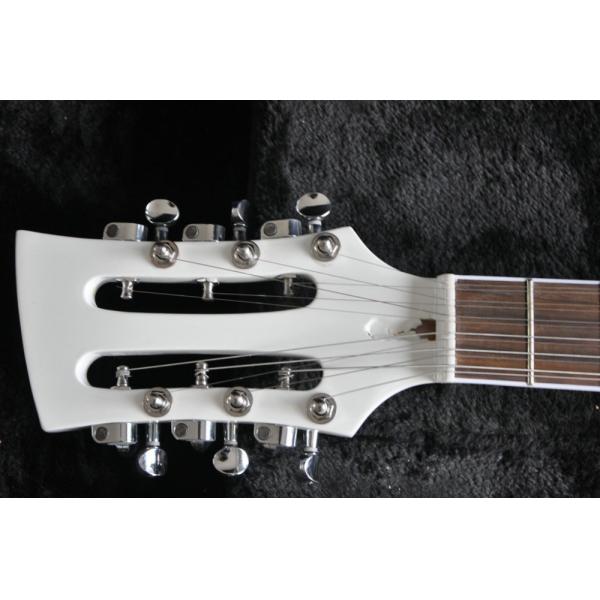 Double neck 4 string 4003 BASS GUITAR and 12 string elctric guitar color can custom guitar big R bridge