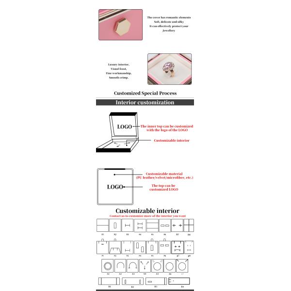 Boîte à bijoux en rose de savon en conserve Pour le jour de la Saint-Valentin