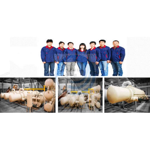 20 ton Continuous Scrap Tire Waste Plastic Recycling To Diesel Pyrolysis Plant