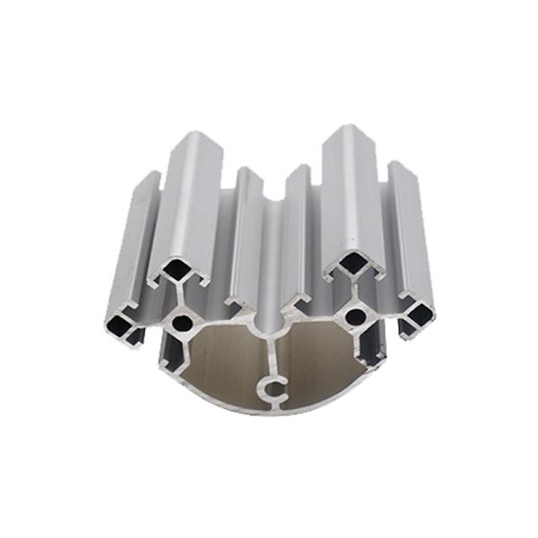 Industrial 8840 Series Slot Half Round Aluminium Profile