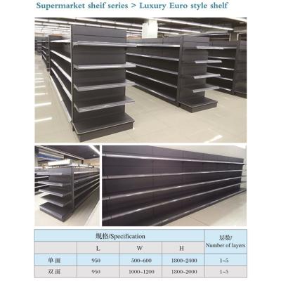 A exposição do supermercado arquiva/a gôndola estilo do Euro arquiva SS-PEN-001