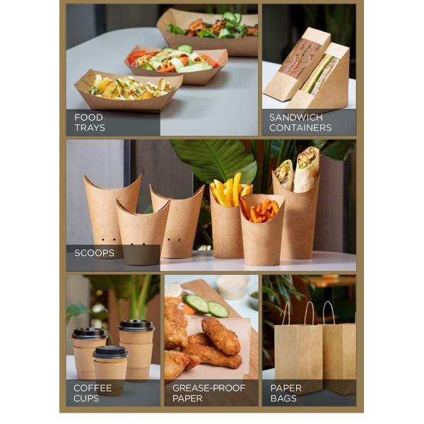 Таможня напечатала жиронепроницаемую коробку бумаги Kraft на вынос