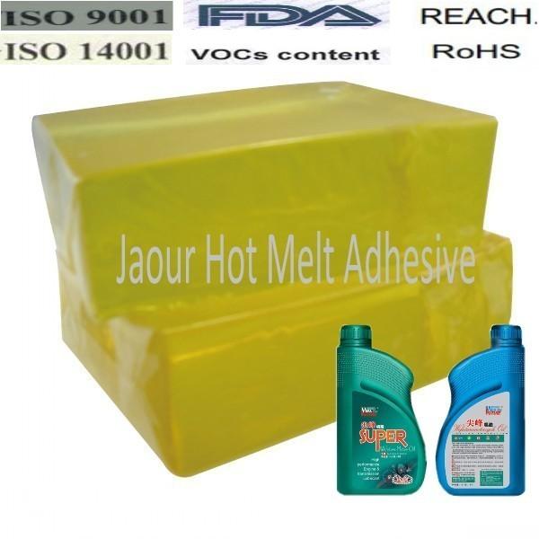 Esparadrapo quente contínuo de borracha sintético da colagem do derretimento para a rotulagem do papel do empacotamento de alimento