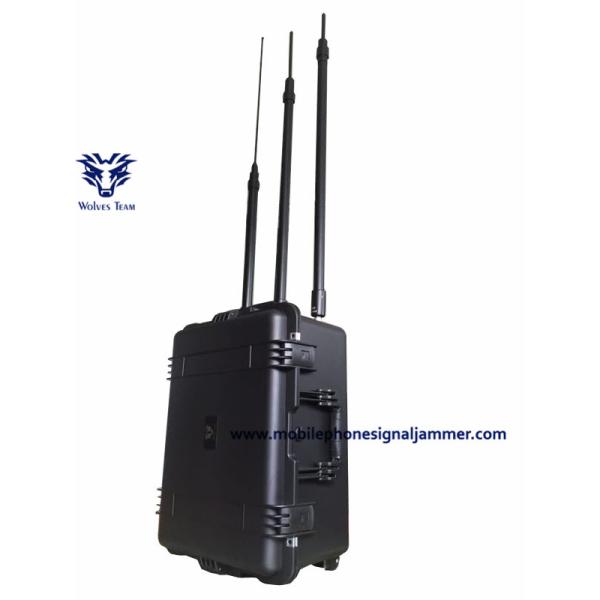 6 Bands Cell Phone GSM GPS Bomb Signal Jammer With Military Standard Casing