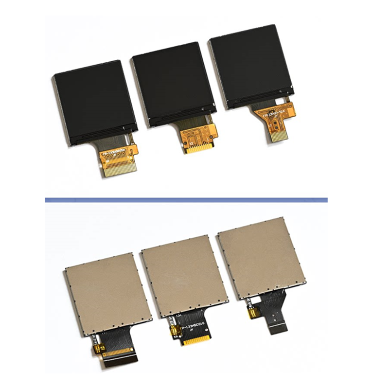 1. 30 inches, driven by ST7789, round TFT high-definition display panel, bare screen, 12/24 pins, available in soldered or plug-in type