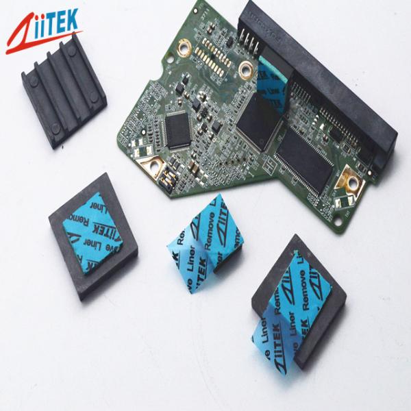 1 milímetro de espessura uniu facilmente a almofada condutora térmica com esparadrapo natural para unidades de controle do motor automotivo