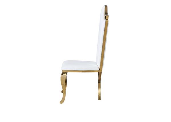 cadeiras de jantar de couro modernas da altura de 118cm